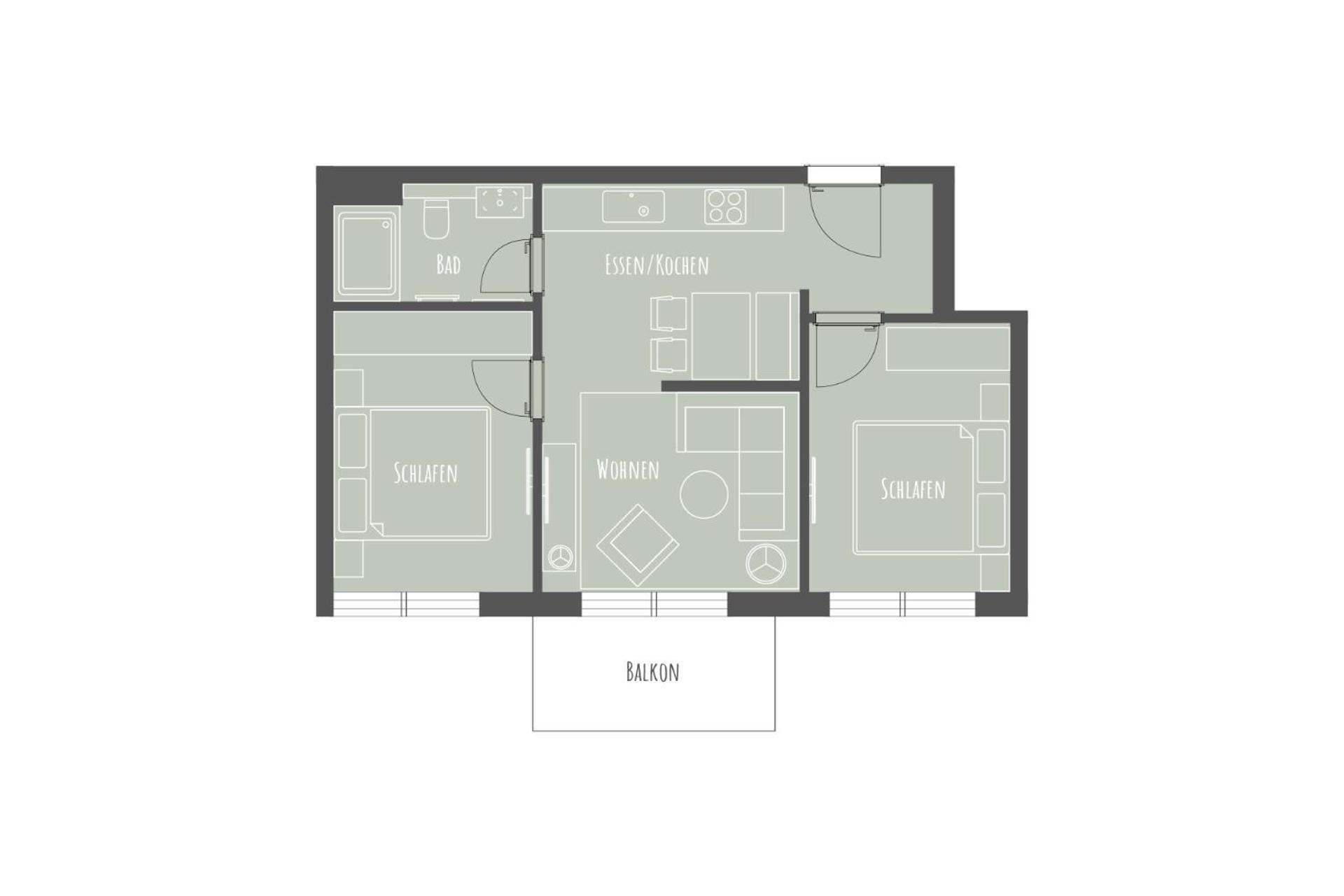 Apartmenthaus B3 Norderney Værelse billede